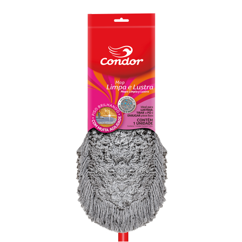 MOP LIMPA E LUSTRA PANO ALGODAO CONDOR - 1590 UN COM 1 UN