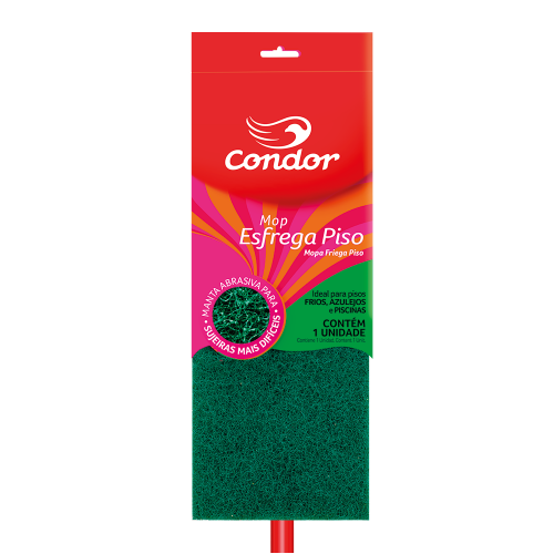 MOP ESPONJA ESFREGA PISO CONDOR - 1610 UN COM 1 UN