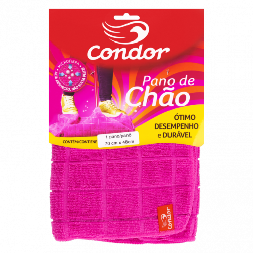 PANO DE CHAO MICROFIBRA CONDOR - 1676 UN COM 1 UN