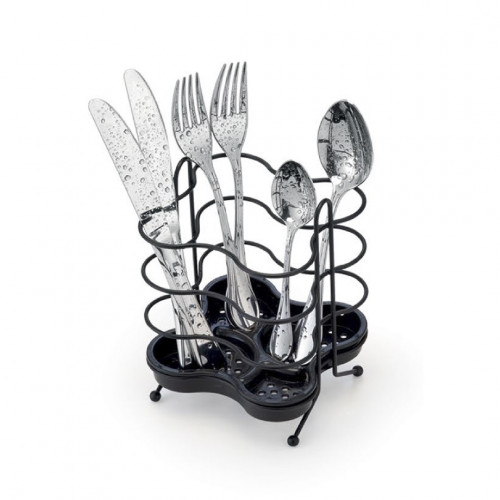 PORTA TALHERES NEW BLACK ARTHI - 2468 UN COM 1 UN