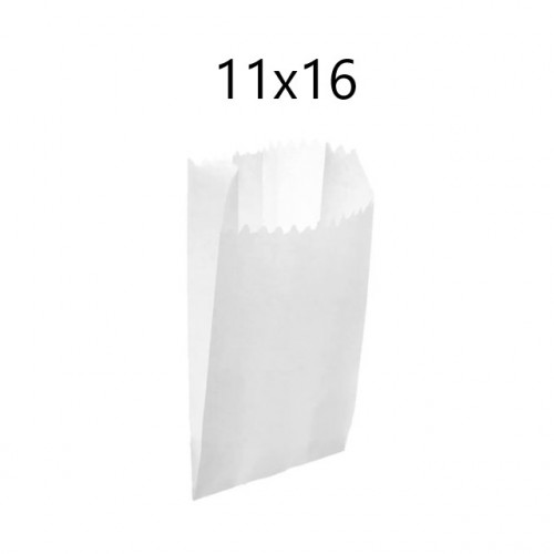SACO DE PAPEL MONO PARA PIPOCA FASAPEL NR 3 PT C/ 500 UN