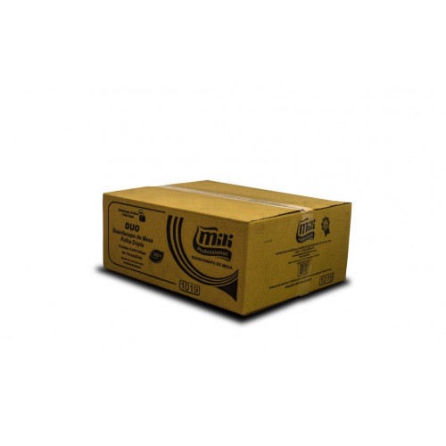 GUARDANAPO FOLHA DUPLA 10X20CM C/8000 14GR MILI (1019)