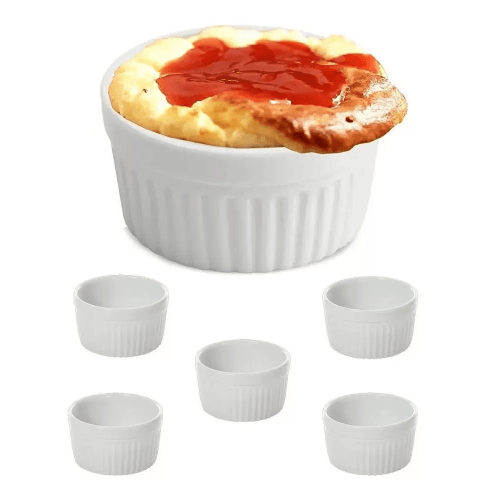 Ramequim Grande Tigela Porcelana 340ml Atlas CX C/ 12 UN