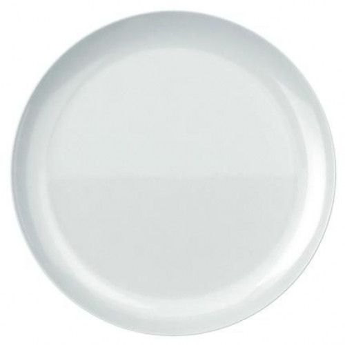 Prato Raso Opaline Vidro Blanc 27cm - Nadir