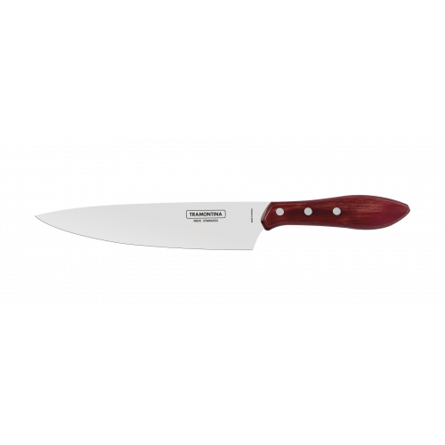 Faca De Carne Para Cozinha Aço Inox 8" Polywood Tramontina