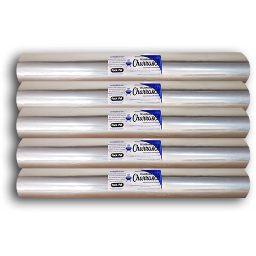 Bobina De Celofane Poliéster 50X30 Cm Pluma - Com 1 Unidade