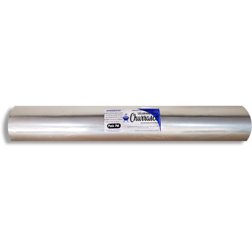 Bobina De Celofane Poliéster 60cm X 100m Pluma - Com 1 Unidade