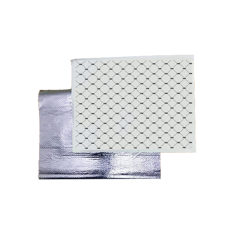 Papel Laminado C/Alumínio Gener 38X38 - Pacote C/250 Unidade