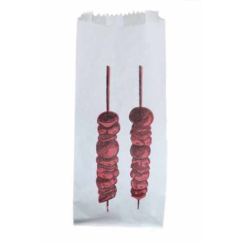 Saco Barreira Gordura Espetinho Pluma-Pacote C/2000 Unidades