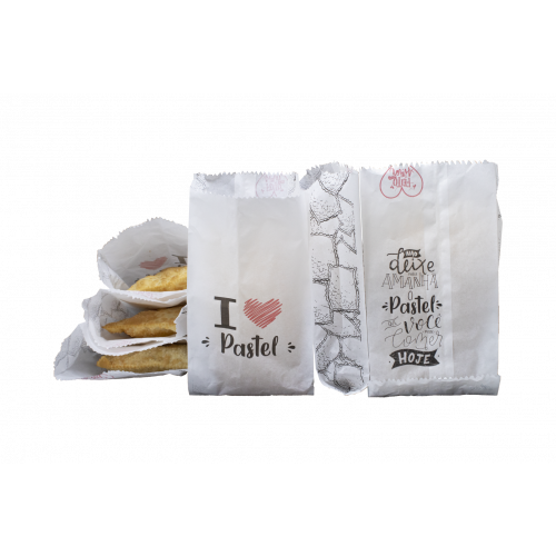 Saco Barreira Gordura Pastel Individual S/Sanf 15x25 -Pct C/ 500 Un