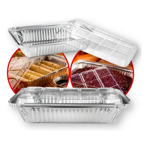 BANDEJA ALUMINIO B INGLES C/TP PET - 384 CX COM 50 UN