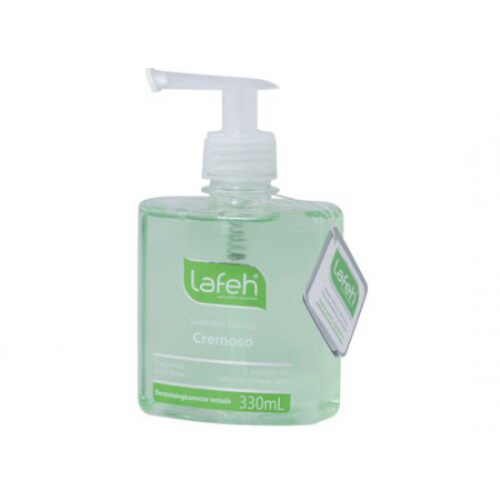 SABONETE LIQ 330 ML PUMP CREM LAFEH - LF-330E DOCE UN COM 1 UN