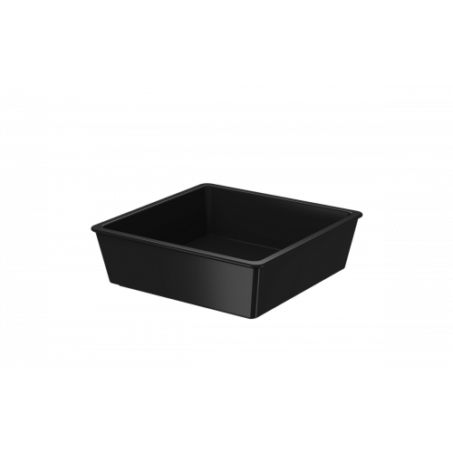 TRAVESSA PEQ UNO 230 ML PRETA BRINOX - 10166/0008 UN COM 1 UN