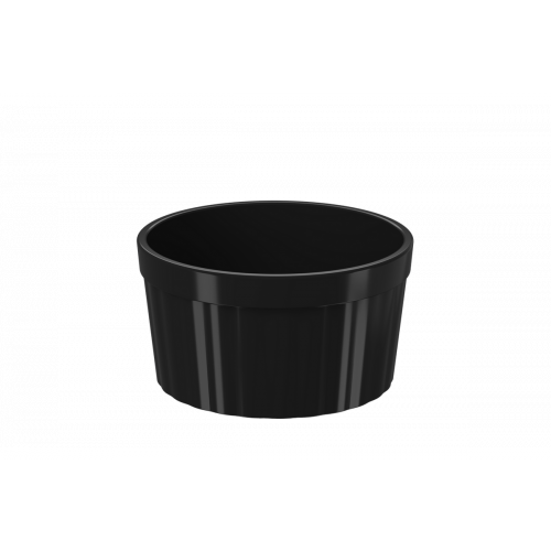 RAMEKIN UNO 220 ML PRETO BRINOX - 10163/0008 UN COM 1 UN