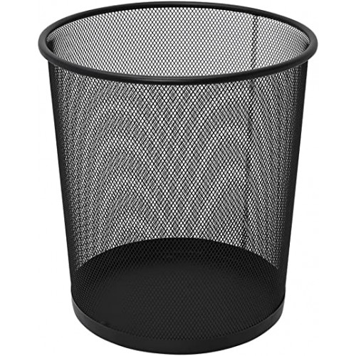 LIXEIRA TELA 09 LTS BLACK MIMO - 7455 UN COM 1 UN
