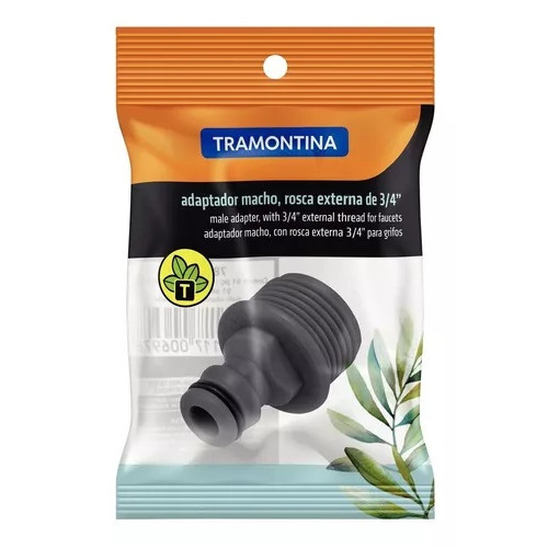 ADAPTADOR MACHO 3/4 AMERICANO TRAMONTINA - 78502/021 UN COM 1 UN