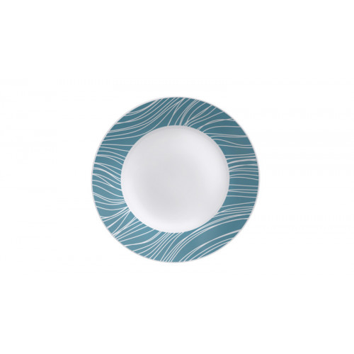 Prato Porcelana Raso 25cm Clarice Tramontina