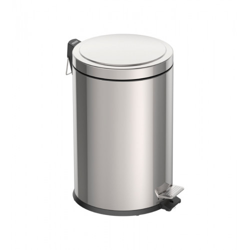 Lixeira Inox Pedal Brasil 20 Litros Tramontina 94538120 Cor Cinza