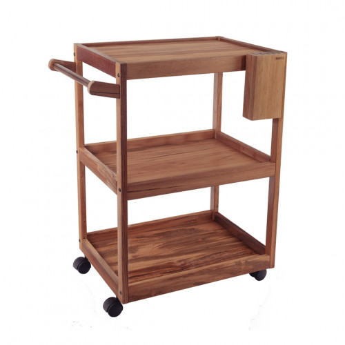 CARRO CHURRASCO MADEIRA C/CEPO TRAMONTINA - 13611/920 UN COM 1 UN