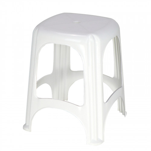 BANQUETA PLASTICA NITEROI BRANCA - 92411/010 UN COM 1 UN