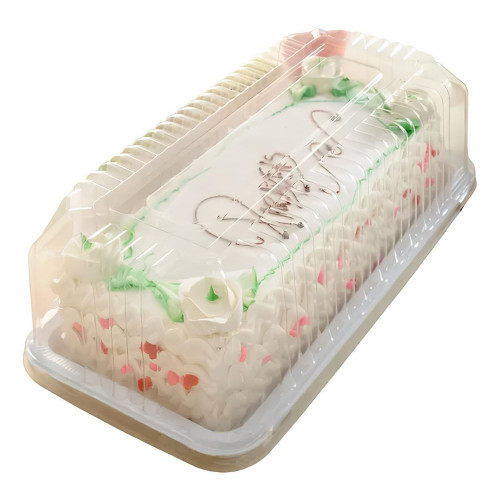 50 Embalagem Retangular P/ Bolo Torta 2 Kg G65m Galvanotek