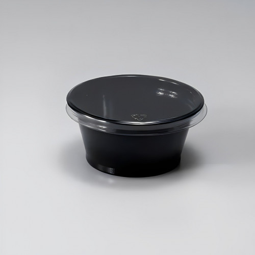 Pote para Molho 30ml Premium G695 Caixa 700un Preto Galvanotek