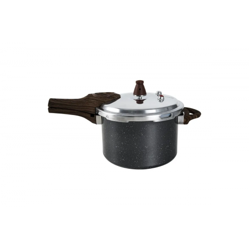 Panela Pressão Brinox 4,2L Indução Grafite Ceramic Life 20cm