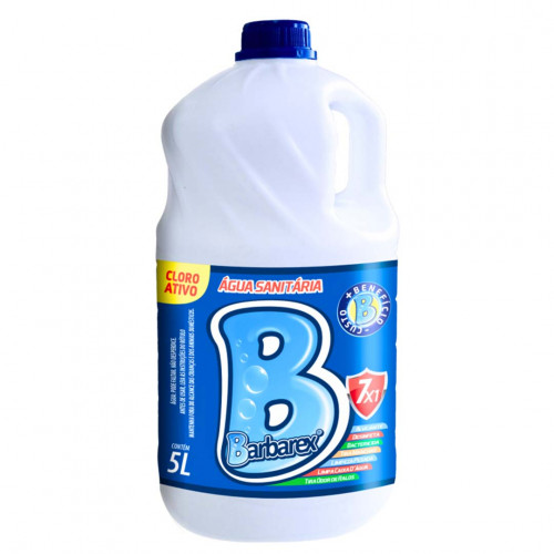 AGUA SANITARIA 5 LT BARBAREX - B8439 / 5139 UN COM 1 UN