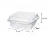 Embalagem Bolo No Pote Doce Mousse Quadrada G650 200ml C/300