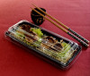 Embalagem Sushi Retangular Oriental GO905 Galvanotek C/200U