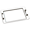 Bandeja De Inox Com Alça Atina 40x28cm - Brinox 1421/140