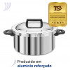 Panela Meia Pressão Banho Maria em Alumínio  N° 22 Ramos