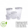 JOGO POTES CLIC ROSCA 5 PCS PLASUTIL - 4972 UN COM 5 UN