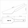 ESPATULA PARA FRITURA PROFISSIONAL TRAMONTINA