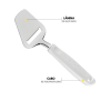 Cortador De Queijo Tramontina Utilitá Em Aço Inox Branco