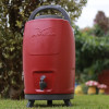 Botijão Térmico Garrafão 12l Grande Invicta Água Suco Café Cor Vermelho