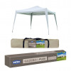 Tenda Gazebo X-flex Dobravel Articulada 3x3 Mts Azul Mor
