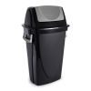 LIXEIRA BASCULANTE 35,4 LITROS ECO BLACK PLASÚTIL (3474)