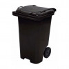 Container com Rodas 120 Litros Preto - JSN