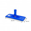 SUPORTE LT PARA FIBRAS ABRASIVAS DE LIMPEZA C/ ROSCA BRALIMPIA (SR300)