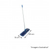ARMAÇÃO MOP PÓ PROFI 60CM BRALIMPIA (AP600)