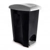 LIXEIRA C/ PEDAL 48 LITROS ECO BLACK PLASUTIL (3497)