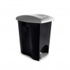 Lixeira Plástica Com Pedal Ecoblack 14 Litros Plásútil 3495
