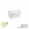 POTE RETANGULAR MODULINE 1,9 LITROS PLASÚTIL (2298)