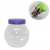 POTE MULTIUSO PET C/ TAMPA PP 14CMx10,2CMx14,2CM 1.300 ML COLORIDO GALVANOTEK 1 UN (G1020)