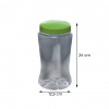 POTE MULTIUSO PET C/ TAMPA PP 12,5CMx24CM 2.200 ML COLORIDO GALVANOTEK CX C/ 24UN (G1033)