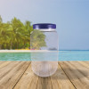 POTE MULTIUSO PET C/ TAMPA PP 14,8CMx26CM 3.750 ML COLORIDO GALVANOTEK 1 UN (G1435)
