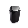 LIXEIRA GIRA TOP 15 LITROS ECO BLACK PLASUTIL (2496)