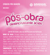 DESINCRUSTANTE PÓS OBRA 1 LT SEVENGEL CX C/ 12 UN (5591)