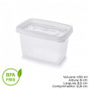 POTE CLIC RETANGULAR 430 ML PLASUTIL (3721)